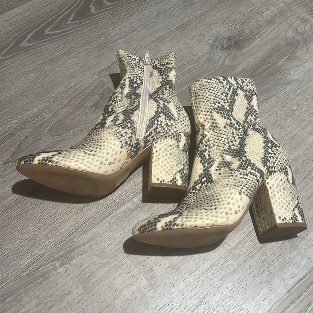 Steve Madden Ragan Snake Print Ankle Boot - image 2